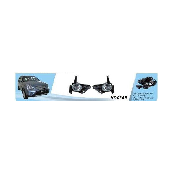 

Противотуманные фары Dlaa HD-066B Honda CRV 2005