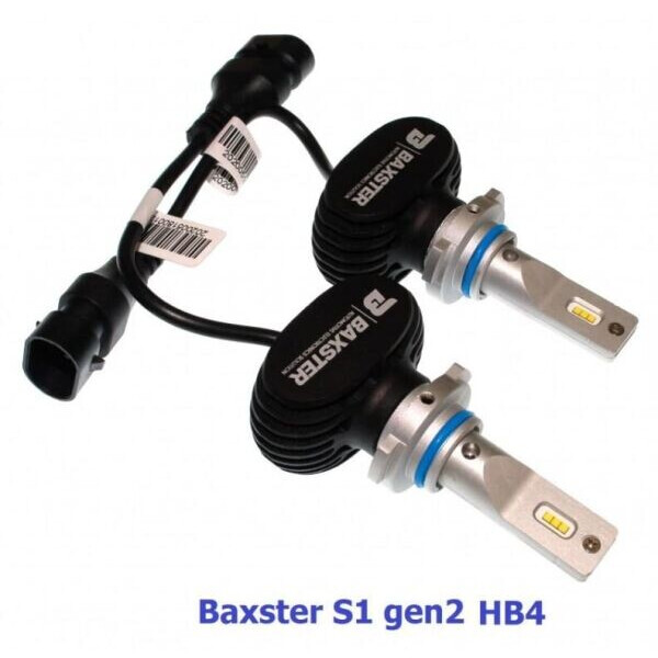 

Светодиодные автолампы Baxster S1 gen2 HB4 (9006) 6000K