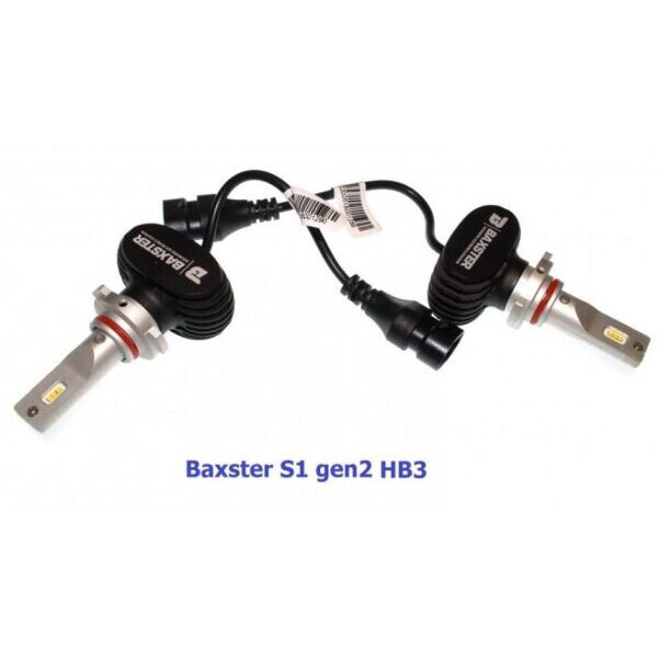 

Светодиодные автолампы Baxster S1 gen2 HB3 (9005) 6000K