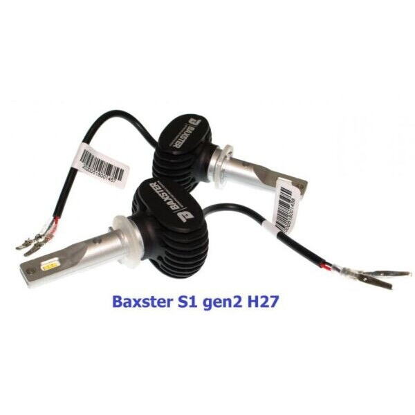 

Светодиодные автолампы Baxster S1 gen2 H27 5000K