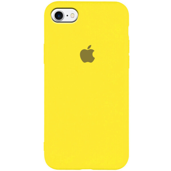 

Противоударный Защитный Силиконовый Чехол - Накладка Epik Silicone Case Slim Full Protective для Apple iPhone 7 / 8 (4.7") Ультратонкий / + Soft-touch Покрытие / Желтый / Neon Yellow