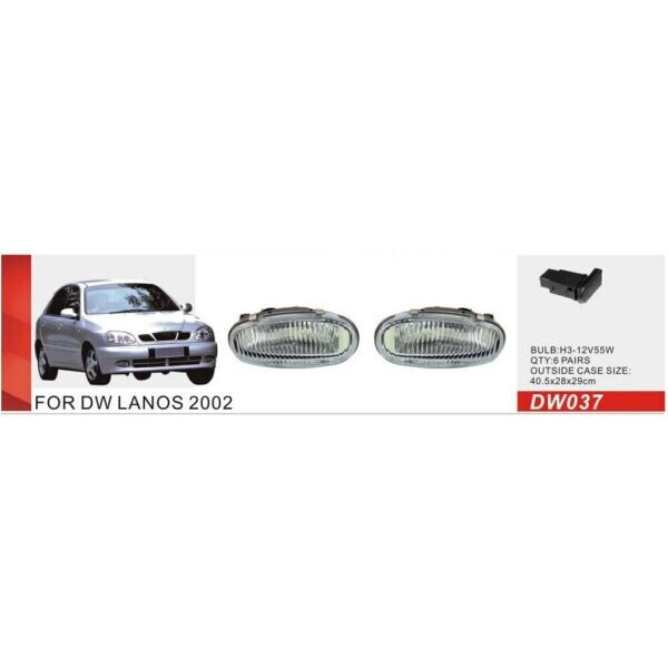 

Противотуманные фары Dlaa DW-037W Daewoo Lanos