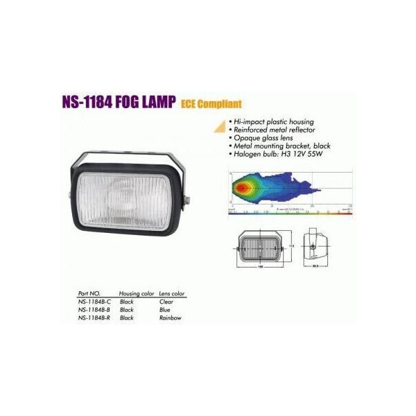 

Фары дополнительные Sirius NS-1184 B-C
