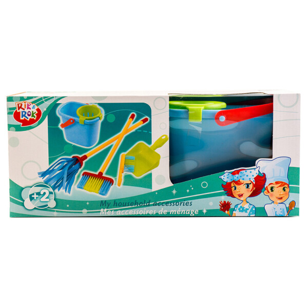 

Набор игрушечный для уборки One Two Fun, 6 шт.