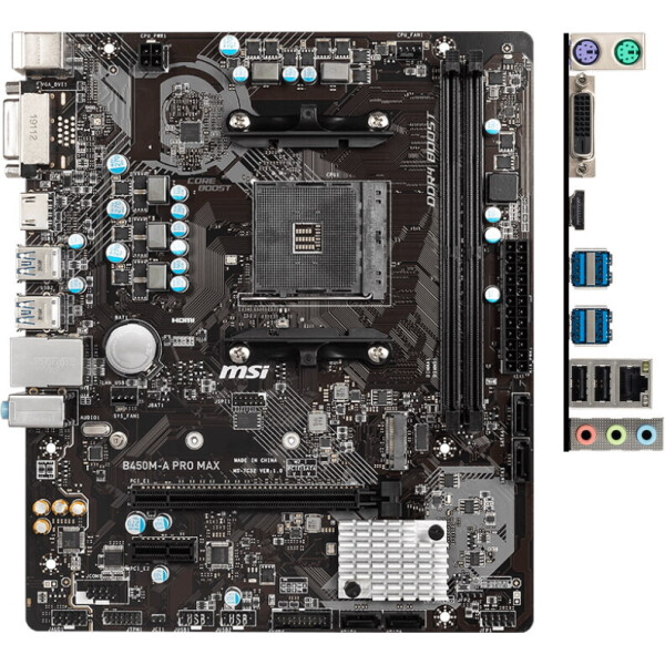 

MSI B450M-A Pro Max Socket AM4