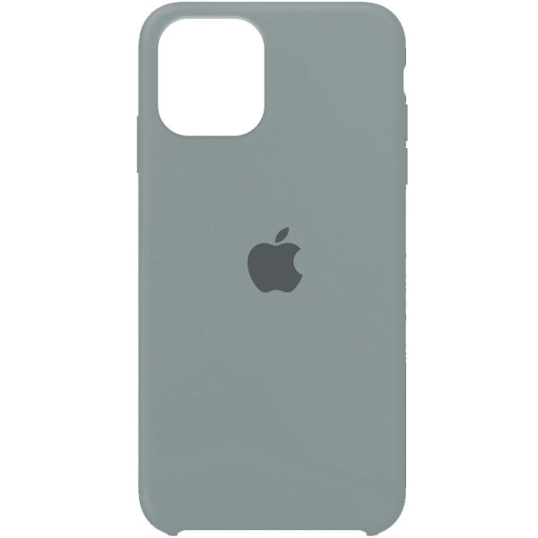 

Противоударный Защитный Силиконовый Чехол - Накладка Epik Silicone Case Full Protective (AA) для Apple iPhone 12 Pro / 12 (6.1") Термополиуретановый / с Микрофиброй / Матовый / Серый / Mist Blue