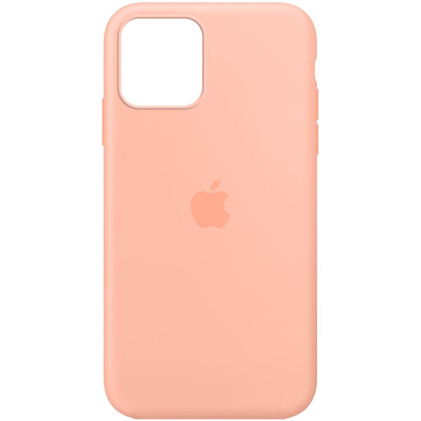 

Противоударный Защитный Силиконовый Чехол - Накладка Epik Silicone Case Full Protective (AA) для Apple iPhone 12 Pro / 12 (6.1") Термополиуретановый / с Микрофиброй / Матовый / Оранжевый / Grapefruit