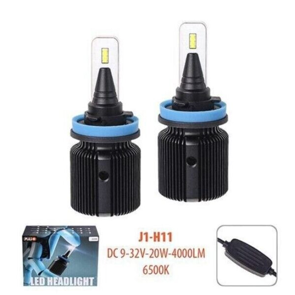 

Cветодиодные лампы для авто Pulso J1 H11 20w 4000Lm 6500K