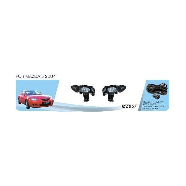 

Противотуманные фары Dlaa MZ-057 Mazda 3 2004-07
