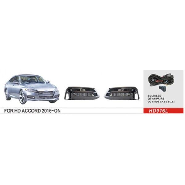 

Противотуманные фары Dlaa HD-916L LED Honda Accord 2017