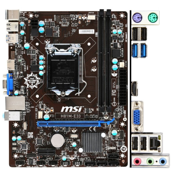 

Материнская плата MSI H81M-E33