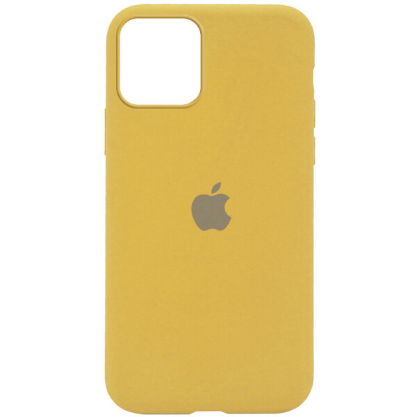 

Противоударный Защитный Силиконовый Чехол - Накладка Epik Silicone Case Full Protective (AA) для Apple iPhone 12 mini (5.4") Термополиуретановый / с Микрофиброй / Матовый / Золотой / Gold