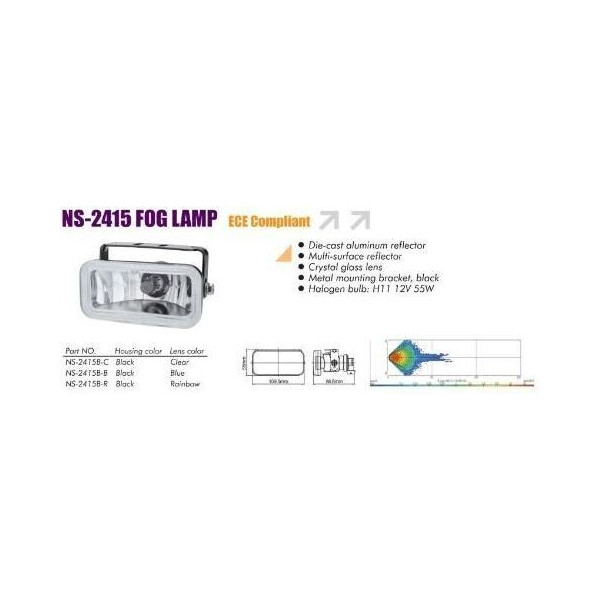 

Фары дополнительные Sirius NS-2415 B-C