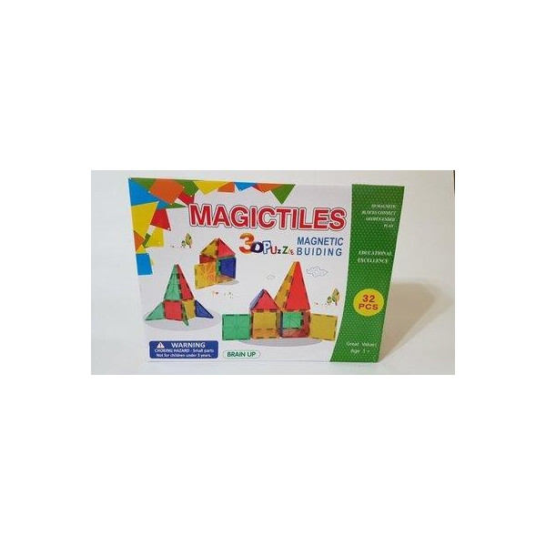

Магнитный конструктор Magictiles 32 детали