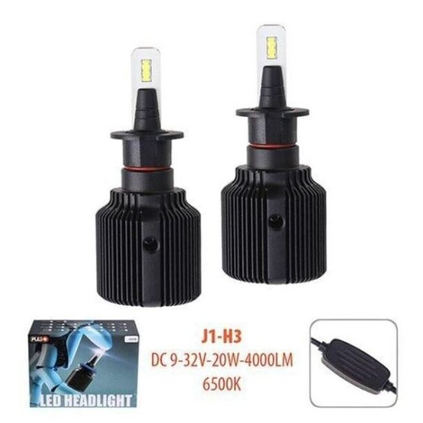 

Cветодиодные лампы для авто Pulso J1 H3 20W 4000Lm 6500K