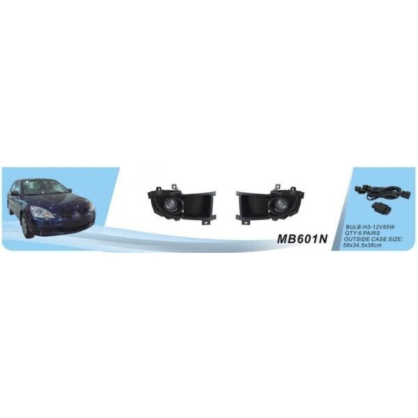 

Противотуманные фары Dlaa MB-601N-W Mitsubishi Lancer 2005-07