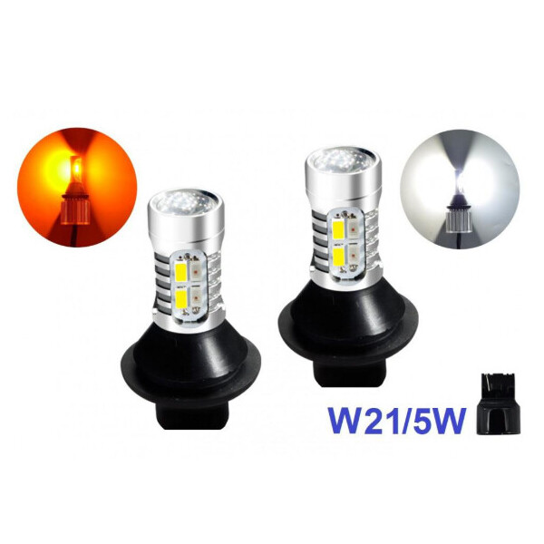 

Лампа DRL+Поворот Baxster SMD Light 5730 P21W