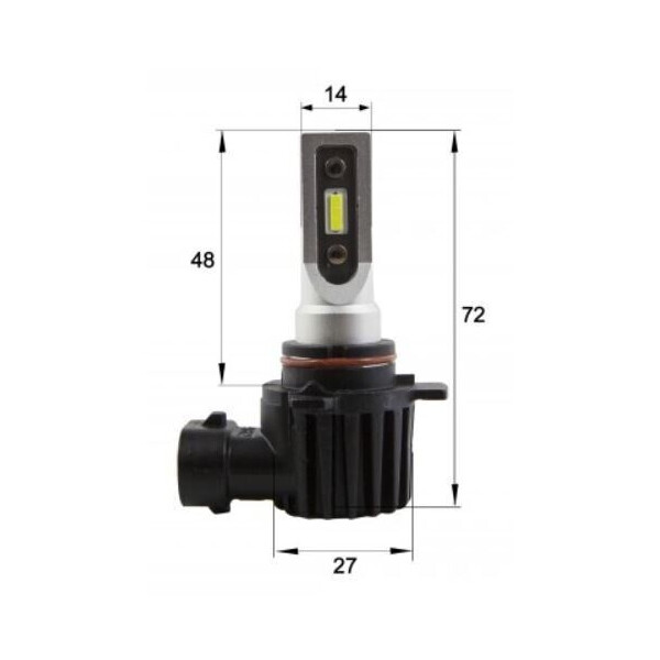

Светодиодные автолампы Sho-Me F3 HIR2 (9012) 20W