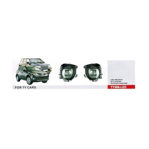 

Противотуманные фары Dlaa TY-568 Led Toyota LC FJ200 2012-15