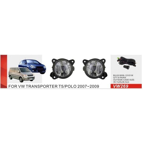

Противотуманные фары Dlaa VW-269W VW, Skoda