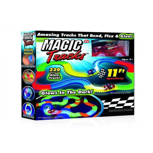 

Гоночная трасса Magic Tracks 220 деталей Разноцветный