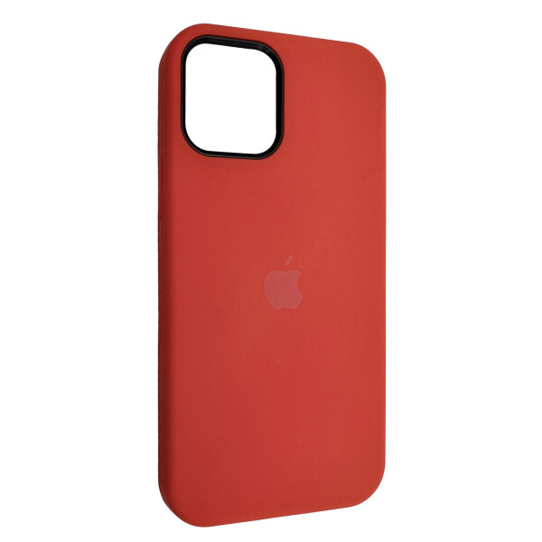 

Чехол-накладка Silicone Case Full Cover для Apple iPhone 12 Pro Max 6.7" (red)