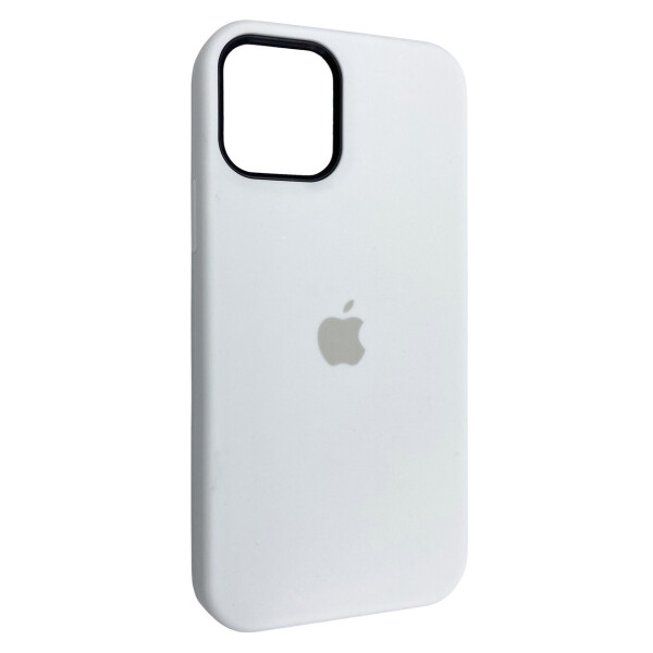 Акція на Чехол-накладка Silicone Case Full Cover для Apple iPhone 12 Pro Max 6.7" (white) від Allo UA