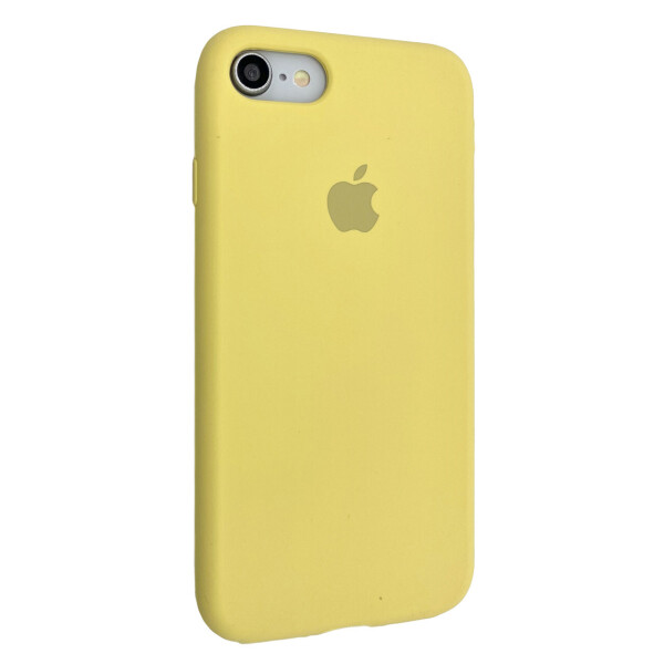 

Чехол-накладка Silicone Case Full Cover для Apple iPhone 7 / 8 (canary yellow)