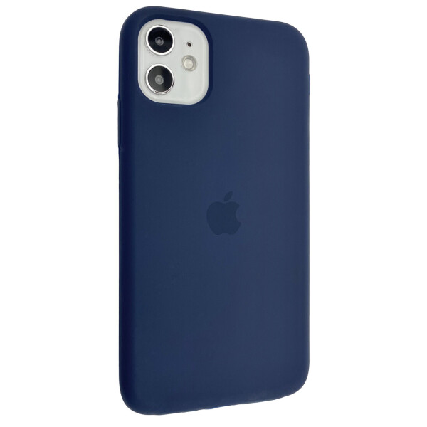 

Чехол-накладка Silicone Case Full Cover для Apple iPhone 11 (midnight blue)