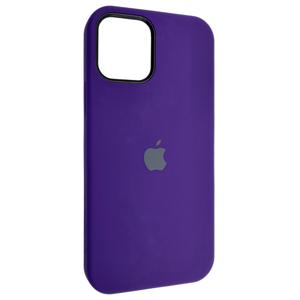 

Чехол-накладка Silicone Case Full Cover для Apple iPhone 12 / 12 Pro 6.1" (ultra violet)