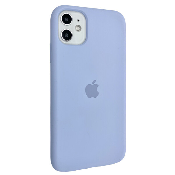 

Чехол-накладка Silicone Case Full Cover для Apple iPhone 11 (lilac)