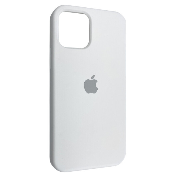 Акция на Чехол-накладка Silicone Case для Apple iPhone 12 Pro Max 6.7" (white) от Allo UA
