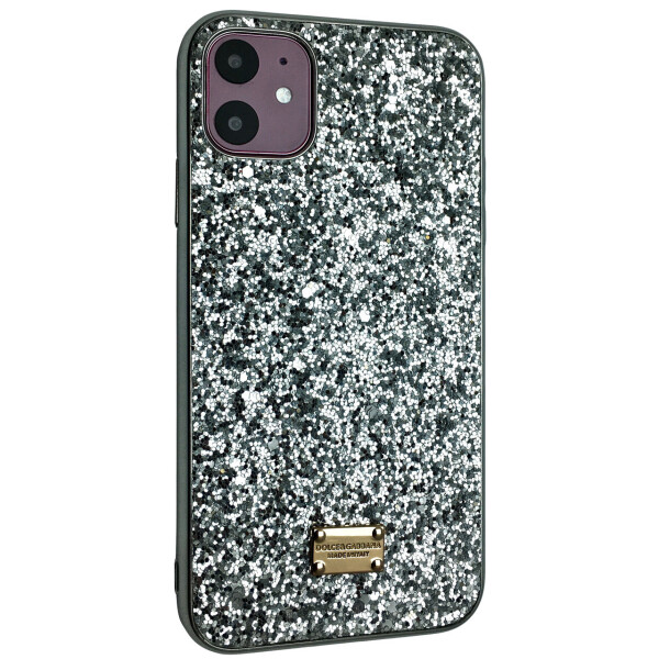 

Чехол-накладка DK Silicone Form Diamond Shine Apple iPhone 11 (silver)