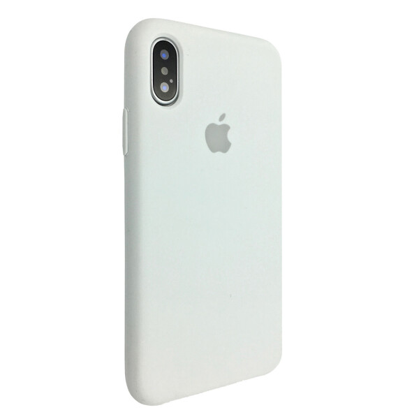 

Чехол-накладка Silicone Case для Apple iPhone X / XS (white)