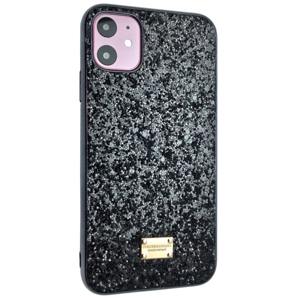 

Чехол-накладка DK Silicone Form Diamond Shine Apple iPhone 11 (black)