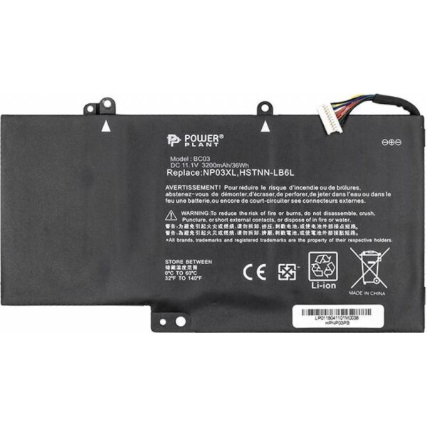 

HP Pavilion X360 (NP03XL, HPNP03PB) 11.1V 3200mAh PowerPlant (NB460687)