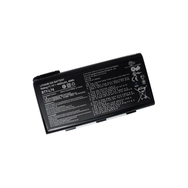 

MSI A6200 (BTY-L74, MSYL74LH) 11.1V 5200mAh PowerPlant (NB00000134)