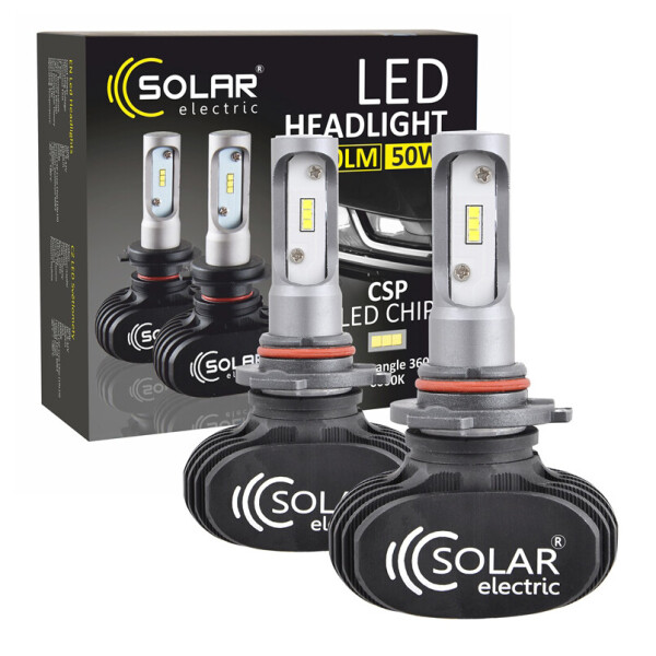 

LED автолампа Solar HB4 (9005) 12/24V 6000K 4000Lm 50W Seoul CSP 19x19