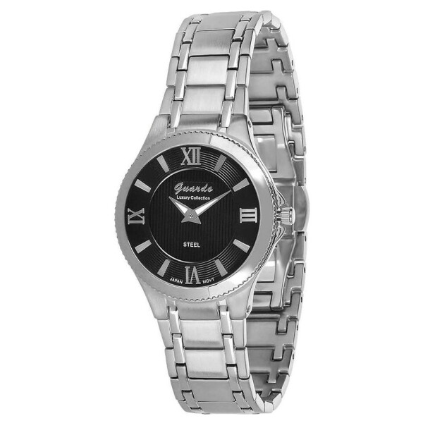 

Часы наручные женские Guardo Гуардо Luxury Stainless Steel кварцевые серебряный (S1503-1)