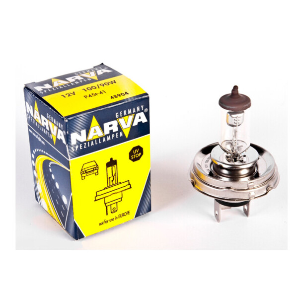 

Галогенова лампа Narva H4 12V 100/90W P45t