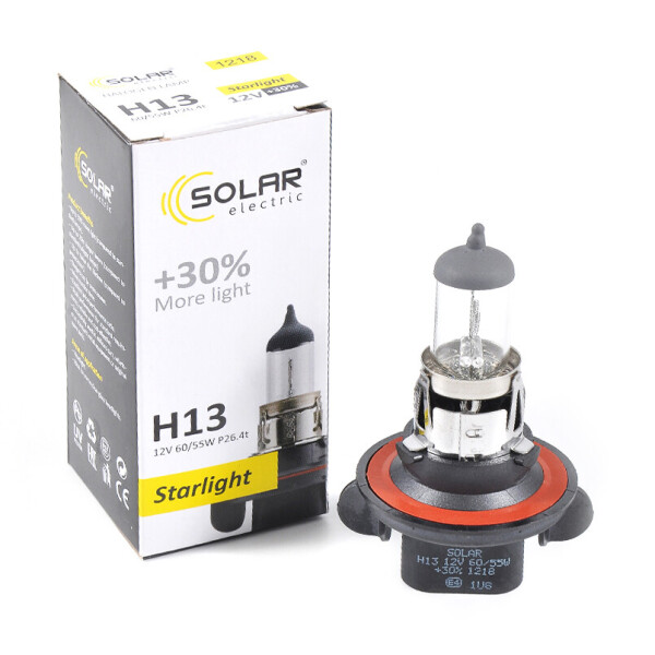 

Галогенова лампа Solar H13 12V 60/55W P26.4t Starlight +30%