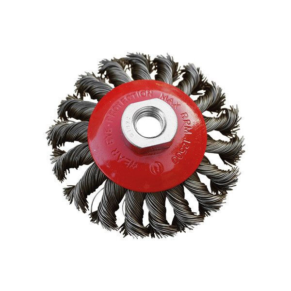 

Щетка конусная MasterTool D125 М14. 19-8012