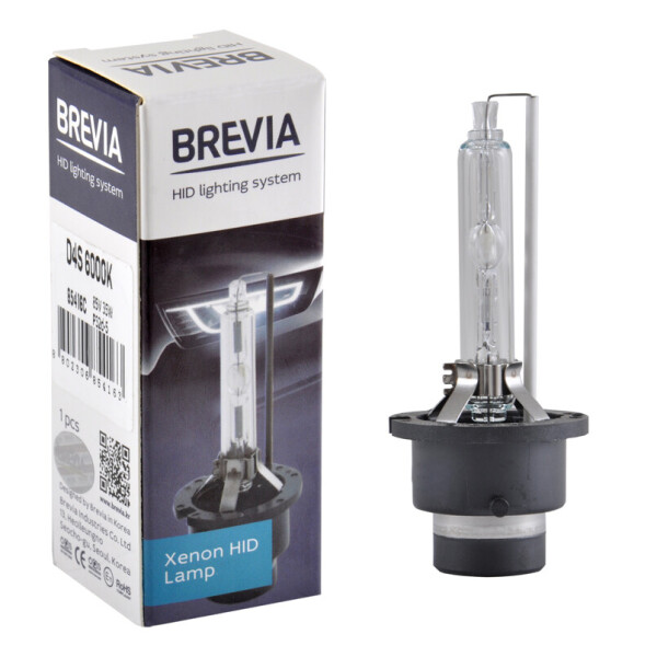 

Ксенонова лампа Brevia D4S 6000K, 42V, 35W PK32d-5, 1шт