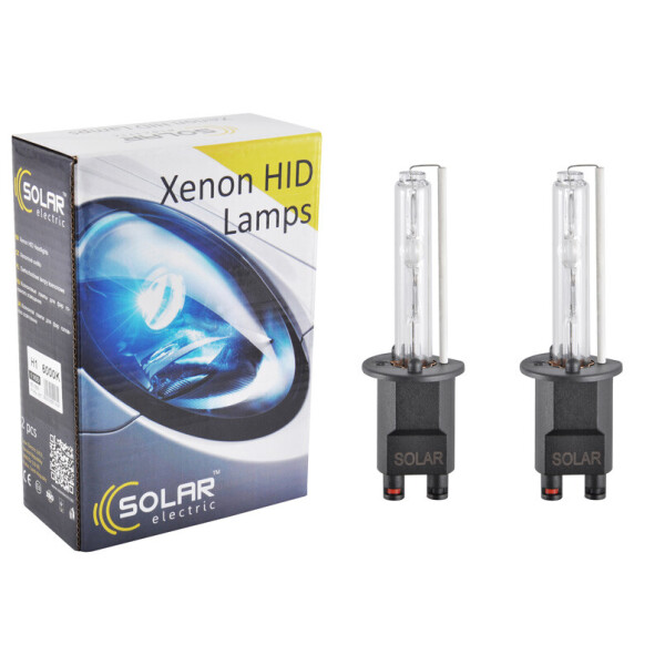

Ксенонова лампа Solar H1 6000K, 85V, 35W P14.5s KET, 2шт