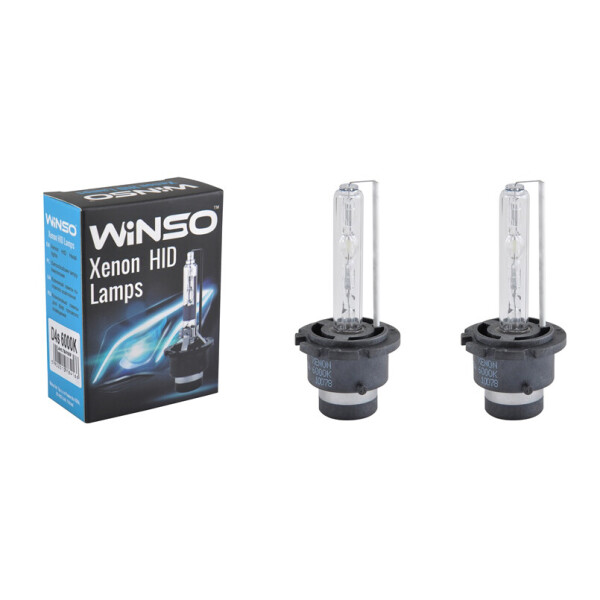 

Ксенонова лампа Winso D4S 6000K, 85V, 35W PK32d-5, 2шт