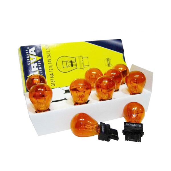 

Лампа розжарювання Narva 12V P27/7W 19,4/2,2CP W2,5 AMBER
