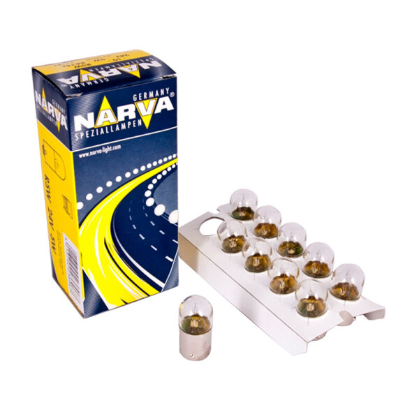 

Лампа розжарювання Narva R5W 24V 5W BA15s