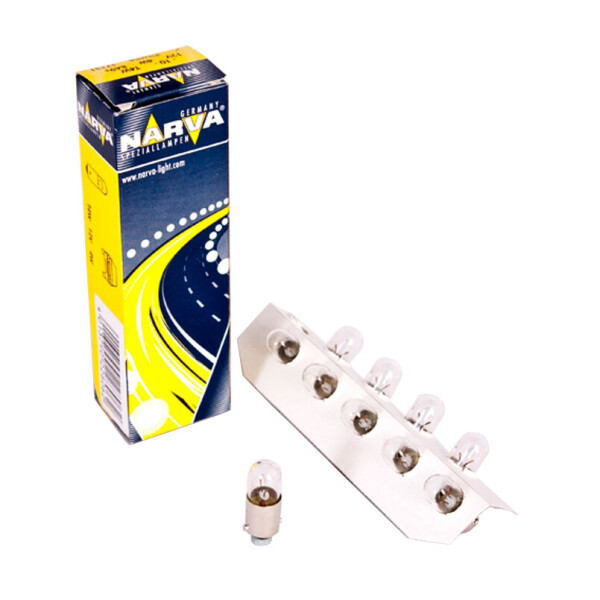 

Лампа розжарювання Narva T4W 12V 4W BA9s