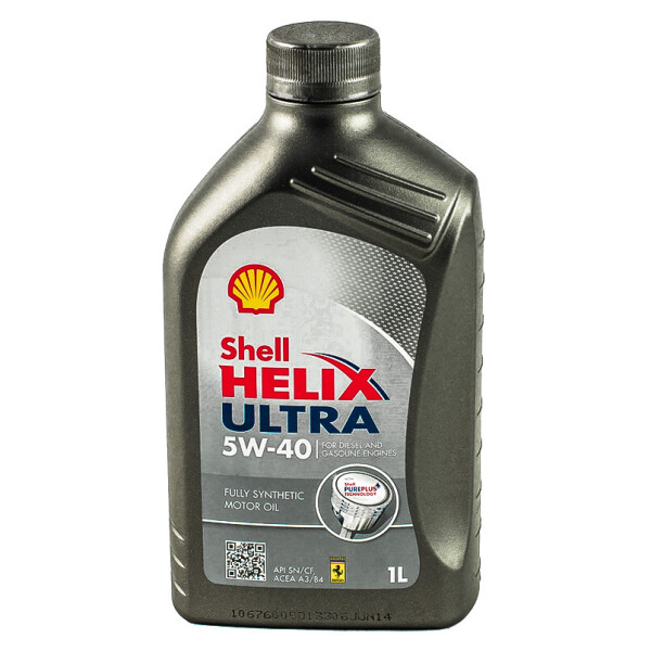 

Моторное масло Shell Helix Ultra 5w-40 1L