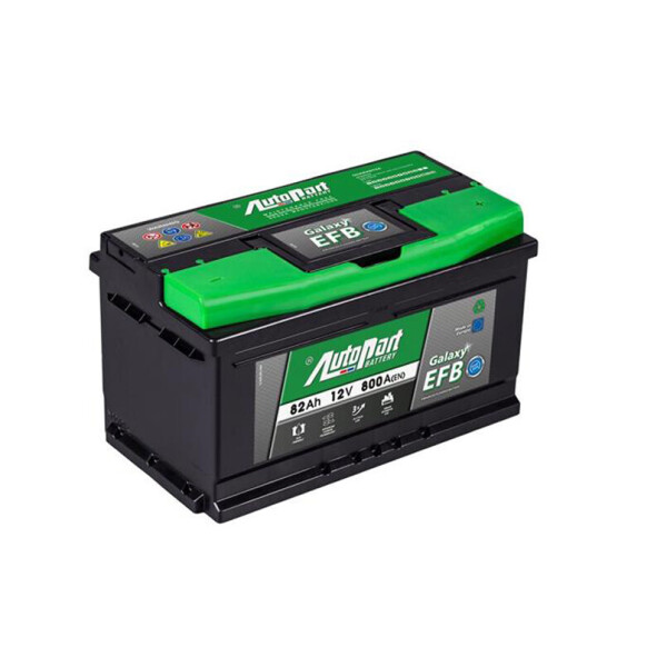 

Акумулятор Autopart Galaxy EFB_Start-Stop 82 Ah/12V [- +]